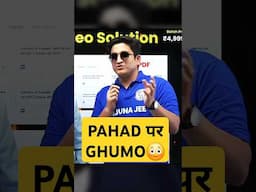 Pahado par GHUM Aao🏔🔥 #shorts #jeewallah #physicswallah #pw