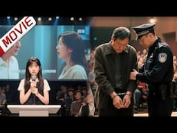 🔥【惊天大义灭亲！】女孩发布会直播放出父亲犯罪视频！警察当众铐走渣爹全场沸腾！