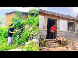 A 42-year-old man bought a house on a hilltop and completely remodeled it