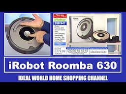 iRobot Roomba 630 Ideal World Home Shopping Demonstration 2016