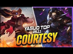 Courtesy - Yasuo vs Warwick TOP Patch 25.11 - Yasuo Gameplay