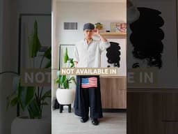 You Can’t Get Clothes Like This In America ….