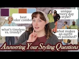 A former stylist answers YOUR personal style questions!