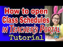 HOW TO PLOT YOUR SCHEDULE ON 51TALK TEACHER'S  PORTAL  Step by Step Tutorial
