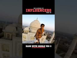 Influencer can’t stop vlogging | VEO 3 demo | History of Influencer Part3 #veo3 #googleveo3 #aivideo