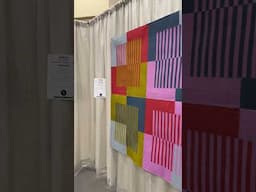 Modern Quilt inspiration from QuiltCon 2025.