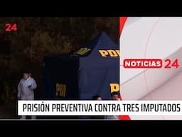 Decretan prisión preventiva contra tres imputados por crimen de empresario en Los Andes