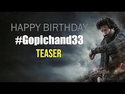 Gopichand 33 Birthdaty Glimpse | Gopichand | Sankalp | Chitturi Srinivasaa || Bullet Raj