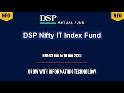DSP Nifty IT Index Fund | NFO review | DSP Mutual Fund
