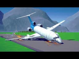 Realistic Fictional Airplane Crashes & Emergency Landings #4