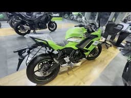 2025 Kawasaki Ninja 650 launched at Rs 7.27 lakh!!