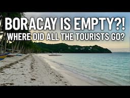 Is This REALLY Boracay? Quiet Streets, Empty Beaches & No Tourists in Sight! Philippines