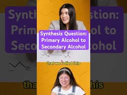 Synthesis Question: Primary Alcohol to Secondary Alcohol #synthesis