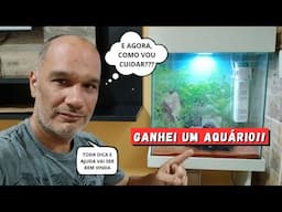 ✅CONTANDO A HISTÓRIA DESSE AQUÁRIO🐟🐠🐙QUE VAMOS MONTAR - O Quê Precisa Ter Para Montar Um Aquário