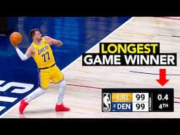 1 in 10,000,000 NBA Moments..