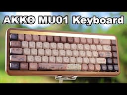 Keb With Audiophile Sound - AKKO MU01 Mountain Seclusion Keyboard (Sound Samples & Comparisons)