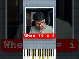 Treating ii Chords Like i Chords