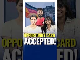 FASTEST Way to Get Your Opportunity Card Accepted in Germany #germanyimmigration