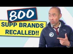 How Food Supplement Recalls Happen & What To Do About It