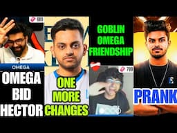 Popluman Revealed 😱 Omega Bid On Hector Goblin n Hector React 😂 Likitha Esports New Lineup ✅ Kiwosyt