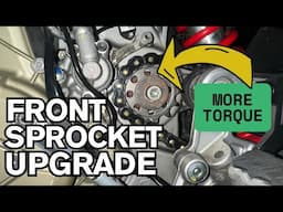 Swapping the Front Sprocket on My Ducati Hypermotard 698 Mono : Does it Work?