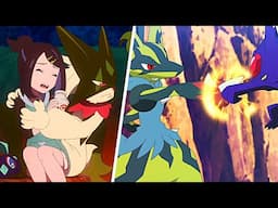 Roy And Shiny Mega Lucario - Dragon Rampage Gang - Pokemon Horizons Mega Voltage Episode 96 AMV