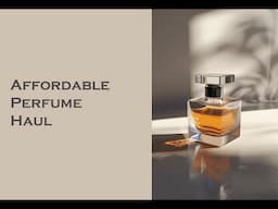 Random Affordable Perfume Haul including Being Frenshe Lavender Cloud Aroma Concepts Avri Sapphire