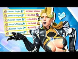 Emma Frost CRUSHES Marvel Rivals (hopefully me too)