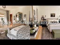 Primary Bedroom Refresh | Small Changes, Big Impact
