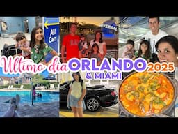 A VOLTA NÃO FOI FÁCIL - direto pro hospital e últimos passeios VLOG ORLANDO MIAMI 2025