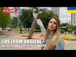 LIVE FROM KYIV, UKRAINE 🇺🇦 | DAY AFTER MASSIVE ATTACK