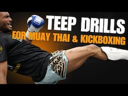 How to Strengthen Your Teep Kick | Muay Thai Drills & Exercises