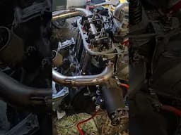 she lives... bringing it up to temp before retorquing head bolts. Full vid will reveal the reasons