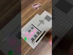 Crafting Minecraft Cherry Boat BUT Lego!