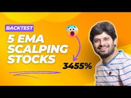 Cant believe that this backtest is so solid in stocks | 5 EMA Scalping