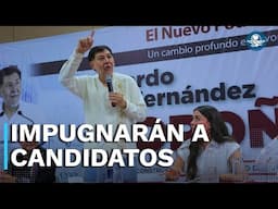 Senado va contra candidatos al Poder Judicial; presentarán impugnaciones el domingo