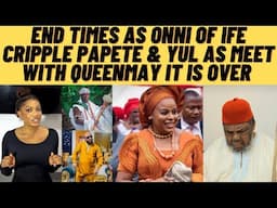 Owerful moves as OONI OF IFE CRIPPLED PAPETE NECK & YUL AS THEY MEET WITH QUEENMAY ITS OVER 4 pAPete