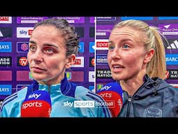 Leah Williamson and Renee Slegers REACT to Arsenal's huge defeat to Aston Villa