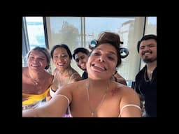 Kary Torres Oficial está en vivo Con todas maquillándonos para la alfombra