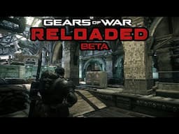 Gears of War Reloaded Beta Multiplayer Gameplay - WAR MACHINE Map Walkthrough!