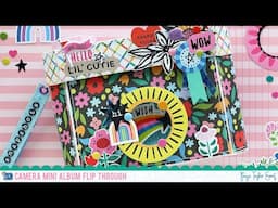 Camera Mini Album Flip Through