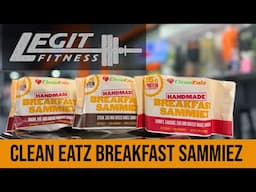 Review & Tasting of The Breakfast Sammiez From Clean Eatz At Legit Fitness