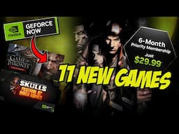 GEFORCE NOW SHOCKER! 40% OFF + NEW GAMES GALORE! (Don't Miss This!)