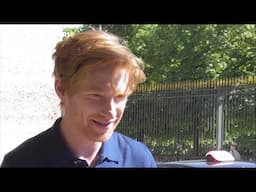Domhnall Gleeson ( Harry Potter ) @ Paris 30 april 2025 for the " Fountain of Youth " press tour