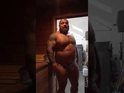 SAUNA HOTTY | Eddie Hall #motivation #lakecharlespowerlifting #athlete