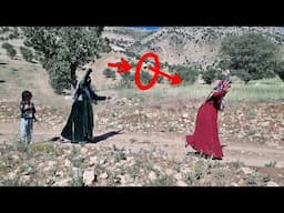 Batul and his second wife fighting and Batul going to work