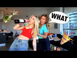 DRUNK PRANK ON MY SISTER!!