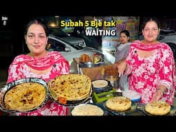 Punjab's No 1 LATE NIGHT 3 Am Desi Ghee Punjabi Nashta 😍 Street Food India