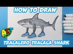 How to Draw Tralalero Tralala Shark