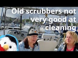 NOT Sailing Northern Ireland - Boat maintenance - hull scrub - Ep. 387